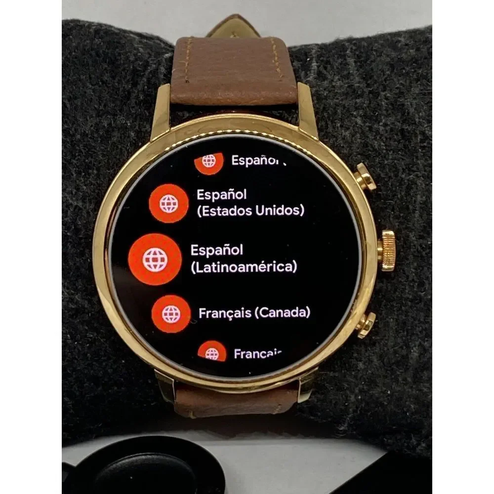 Fossil Gen 4 Authentic Digital Dial Smart Watch Custom Band FTW6018 LT278